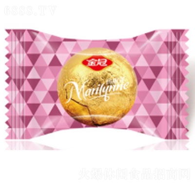 金冠17年枕式瑪麗蓮夾心巧克力紅色辦公室小零食