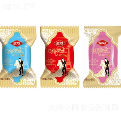 金冠瑪麗蓮冠皇夾心巧克力年貨網紅零食糖果婚慶喜糖