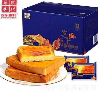 長(zhǎng)樂香村特產(chǎn)巖燒芝士風(fēng)味休閑零食辦公室食品