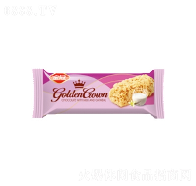 金冠新香乳麥片巧克力(粉色)小賣部兒童糖果