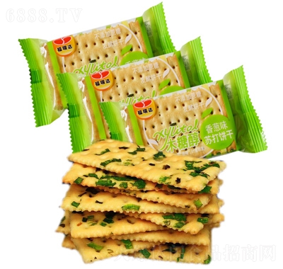 甜小旺香蔥早餐餅干休閑食品網紅小吃