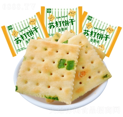 怡鷺零食加工香蔥味餅干早餐點心傳統食品