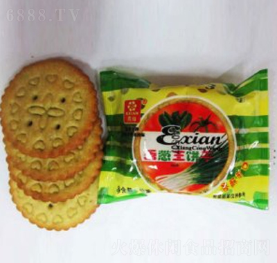 奇客香蔥王餅干休閑食品網紅零食課間小吃