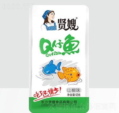 賢嫂Q仔魚山椒味12g