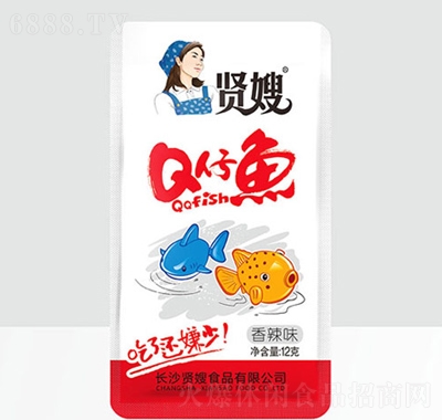 賢嫂Q仔魚香辣味12g