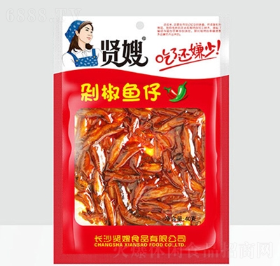 賢嫂剁椒魚仔40g海味