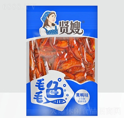 賢嫂毛毛魚黑鴨味散裝稱
