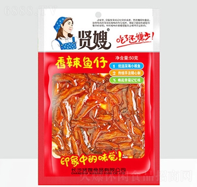 賢嫂香辣魚仔50g地方
