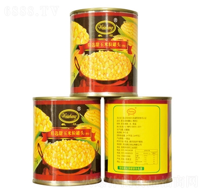 鵬達甜玉米罐頭300g網紅零食休閑小吃