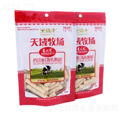 保牛紅棗味奶白金奶條1