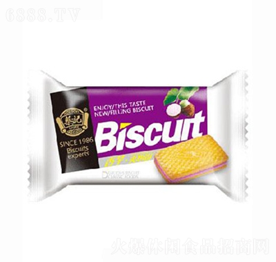 蔡記地方特色休閑食品BISCUIT香芋夾心餅