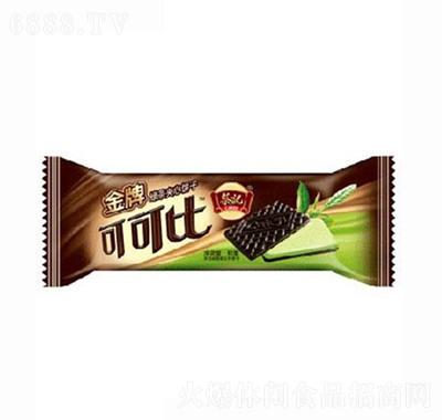 蔡記下午茶小吃可可比綠茶夾心餅干