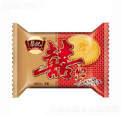 蔡記囍結良緣餅干地方特色休閑食品