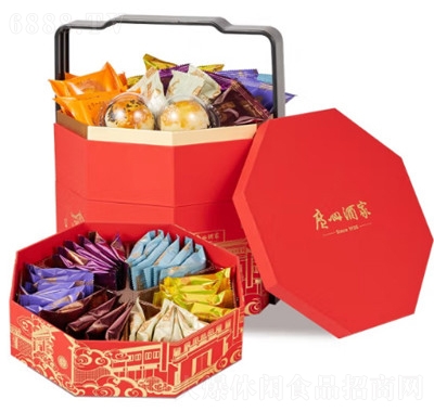 廣州酒家餅干節日禮盒福