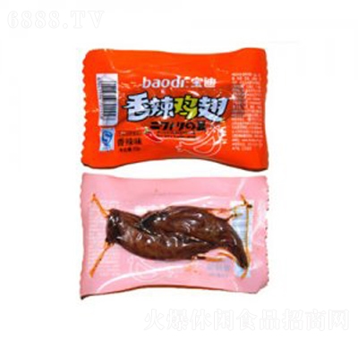 寶迪香辣雞翅風味零食休