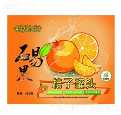 德高食品桔子罐頭追劇零