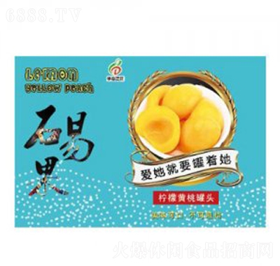 德高食品檸檬黃桃罐頭4