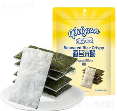 寶力臣海苔米脆30g袋