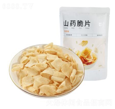 咚咚山藥脆片100g袋山藥薄片網紅零食辦公室小吃薯片休閑食品