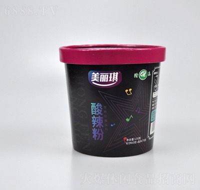 美麗琪酸辣粉桶裝方便速