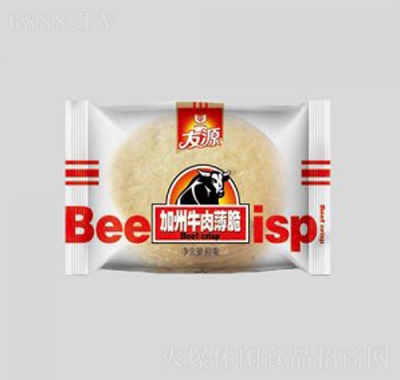 友源加州牛肉薄脆餅干追