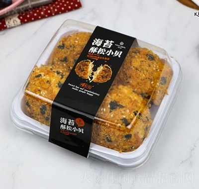金龍船海苔酥松小貝蛋糕
