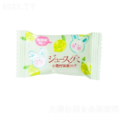 雅迪小青檸味夾心硬糖休