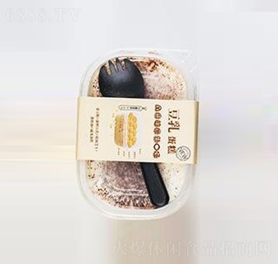 欣合蛋糕豆乳盒子奶油西式甜品可可味千層糕點110克休閑零食