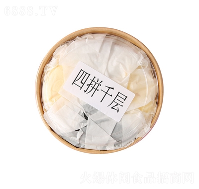 欣合四拼千層蛋糕800g盒裝4種口味網紅甜品西式糕點休閑下午茶