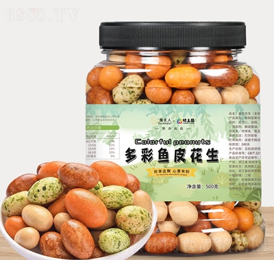 妙上品魚皮花生米500