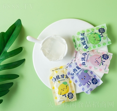 好來屋白桃烏龍蒟蒻果凍