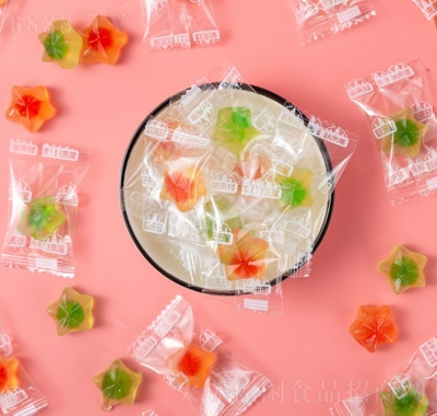 好來屋爆漿白桃葡萄軟糖