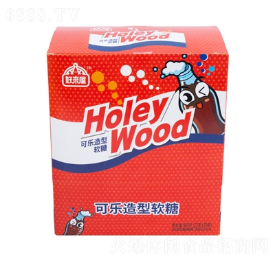 好來屋可樂軟糖盒裝網紅