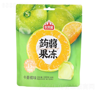 好來屋蒟蒻果凍160g