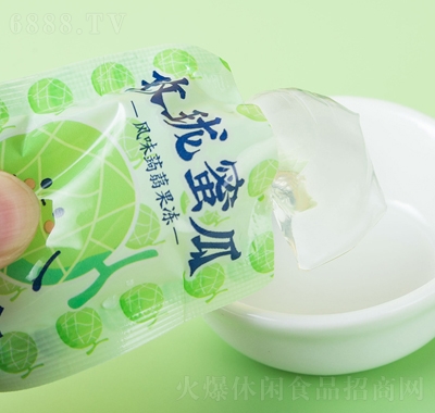 好來屋蜜瓜味蒟蒻果凍網