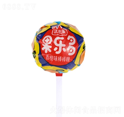 好來屋香橙味棒棒糖休閑
