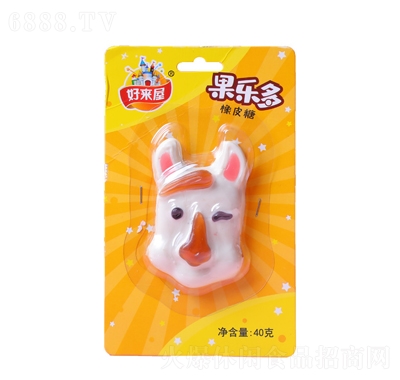 好來屋卡通橡皮糖軟糖休