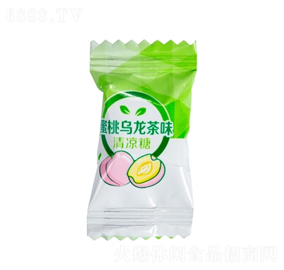 好來屋清涼硬糖蜜桃烏龍