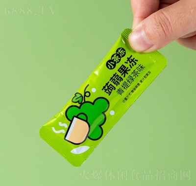 好來屋青提綠茶味蒟蒻果