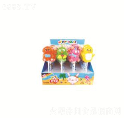 好來屋小動物棉花棒棒糖