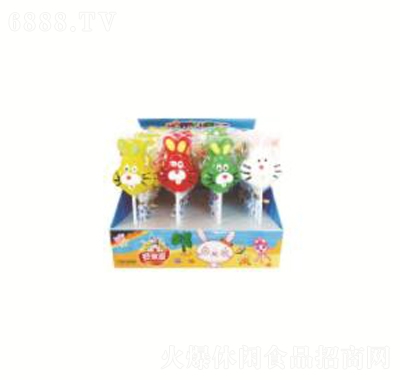 好來屋小兔子棉花棒棒糖