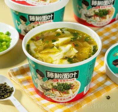 味凡屋藤椒面葉方便食品藤椒麻雞招商