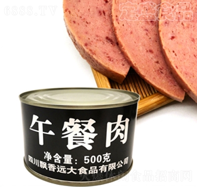 飄香遠大定盛500g午餐肉開罐即食火鍋泡面冒菜