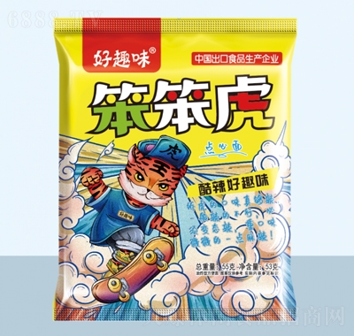 好趣味笨笨虎點心面酷辣好趣味干脆面方便面休閑零食