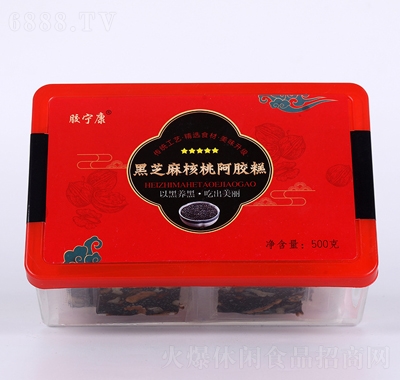 膠寧康阿膠糕黑芝麻核桃