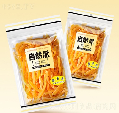 自然派番薯條脆干紅薯干
