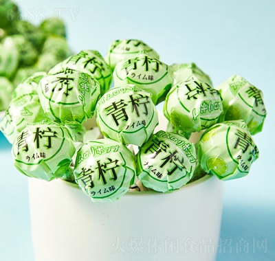 益利發網紅小青檸棒棒糖