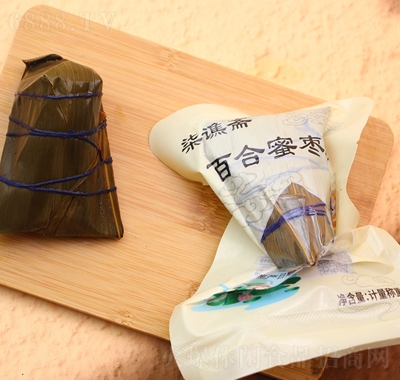 柒譙齋甜粽百合蜜棗