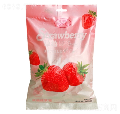 好詩緣草莓味軟糖果糕3