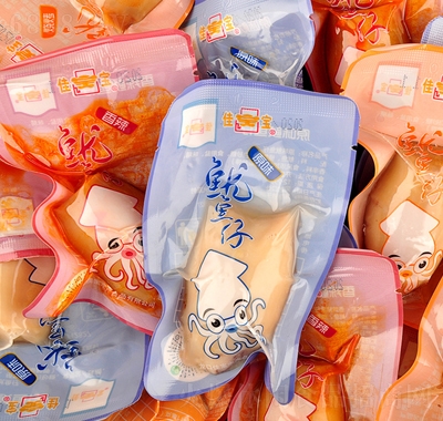 佳寶香辣魷魚仔帶籽墨魚